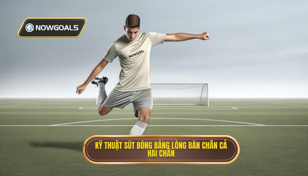 Kỹ thuật sút bóng bằng lòng bàn chân cả hai chân