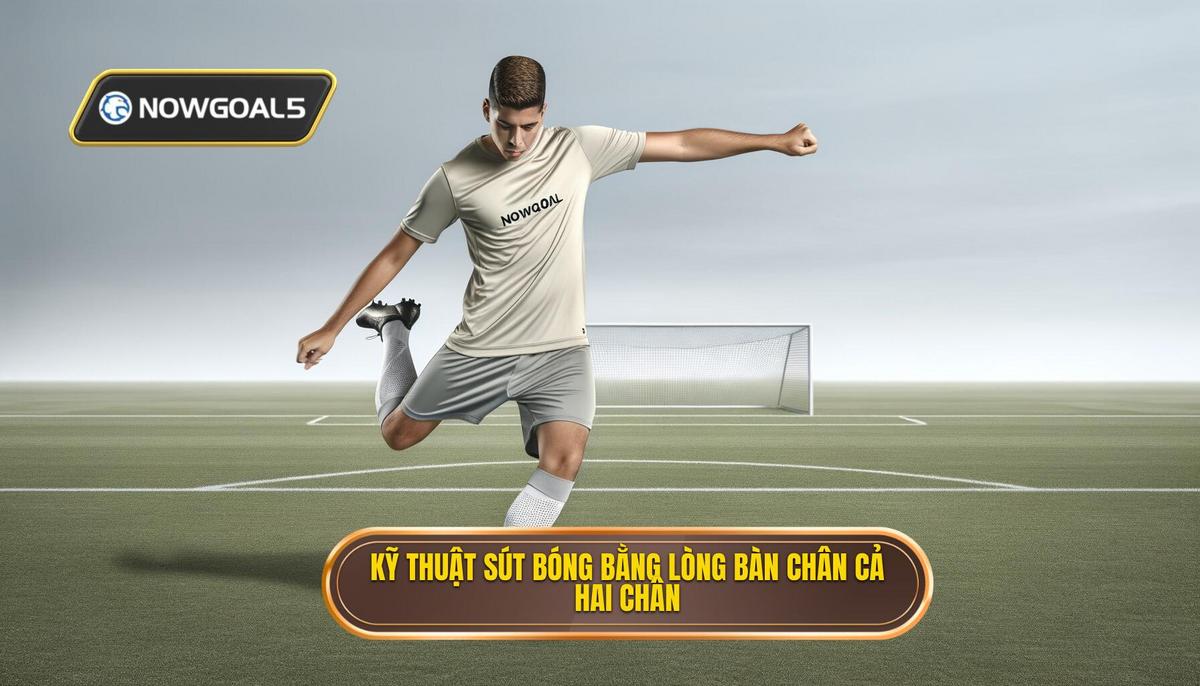 Kỹ thuật sút bóng bằng lòng bàn chân cả hai chân