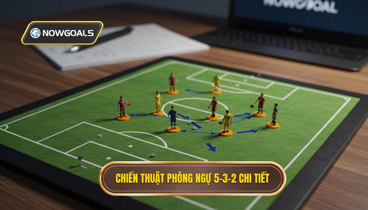 2. Triển Khai Chiến Thuật Bóng Đá 5-3-2 Phòng Ngự Chi Tiết