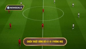 Chiến thuật bóng đá 4-1-4-1 phòng ngự