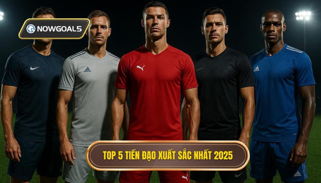 Top 5 tiền đạo xuất sắc nhất 2025