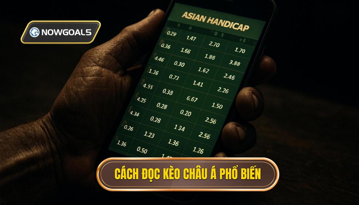 Phân tích chi tiết cách đọc kèo châu á qua các tỷ lệ phổ biến