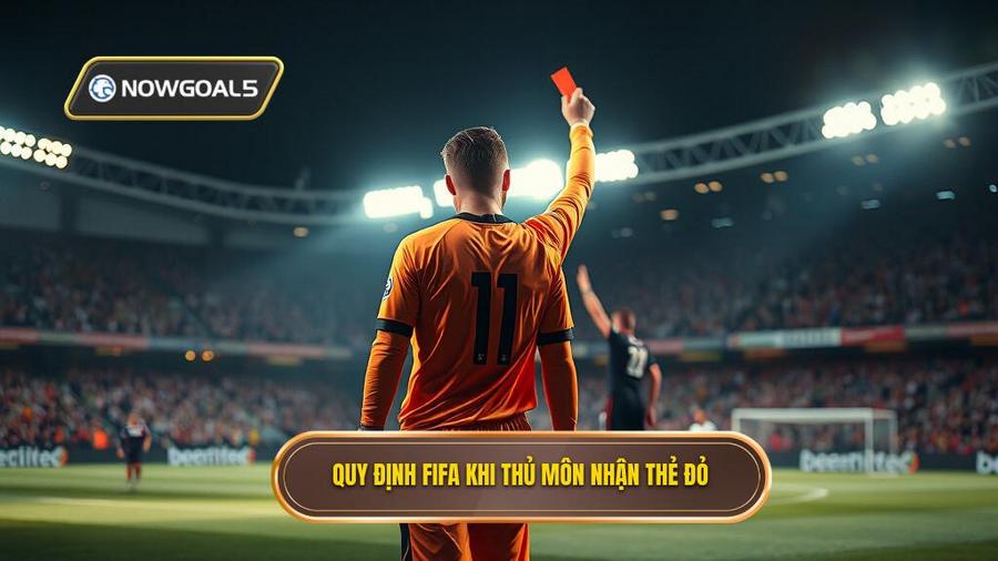 1. Quy định FIFA khi thủ môn nhận thẻ đỏ