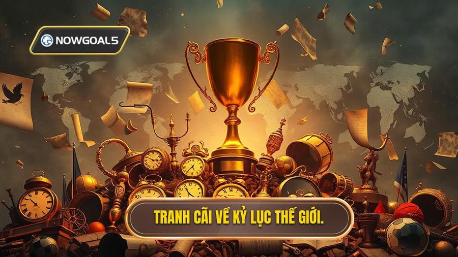1. Tranh cãi về kỷ lục thế giới.