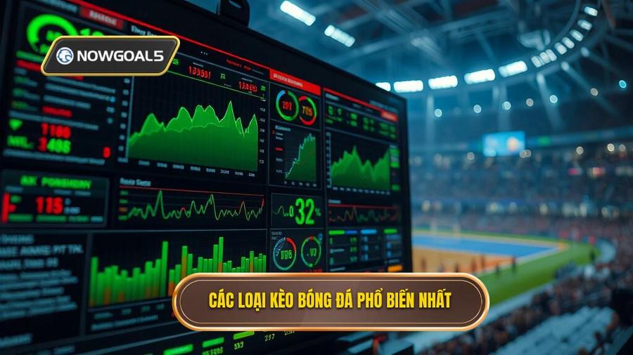 Các loại kèo bóng đá phổ biến nhất