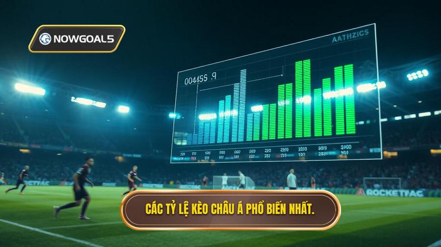2. Các tỷ lệ kèo Châu Á phổ biến nhất.