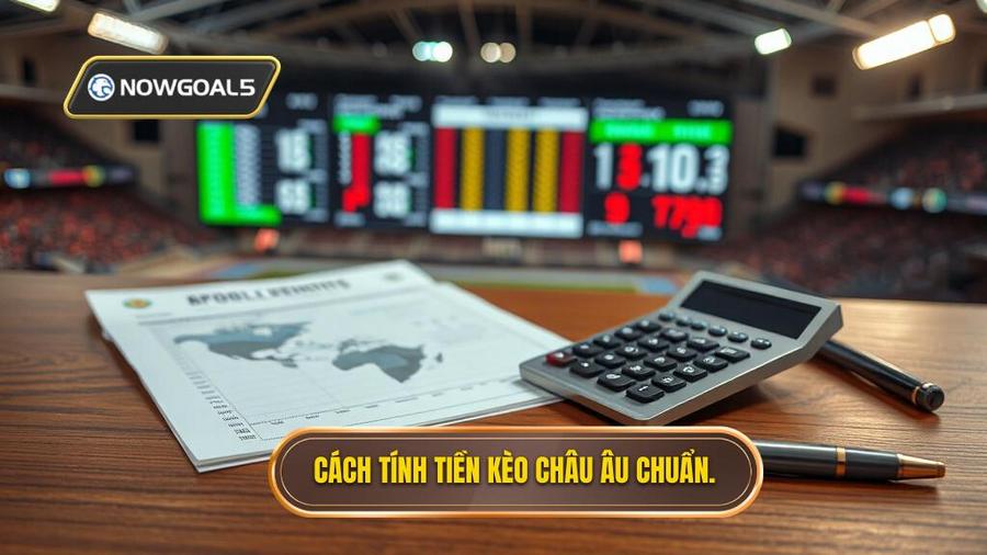 2. Cách tính tiền kèo Châu Âu chuẩn.
