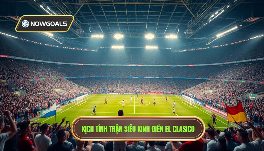 Kịch tính trận Siêu kinh điển El Clasico
