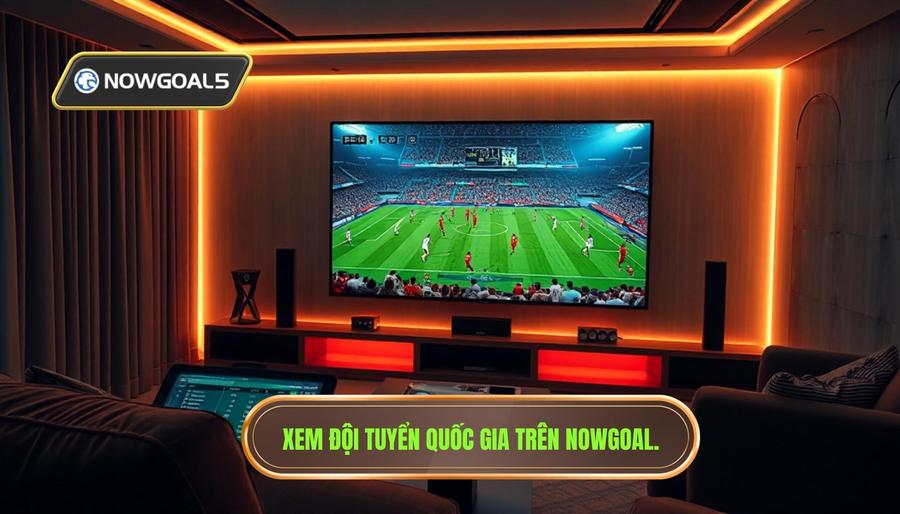 3. Xem đội tuyển quốc gia trên Nowgoal.
